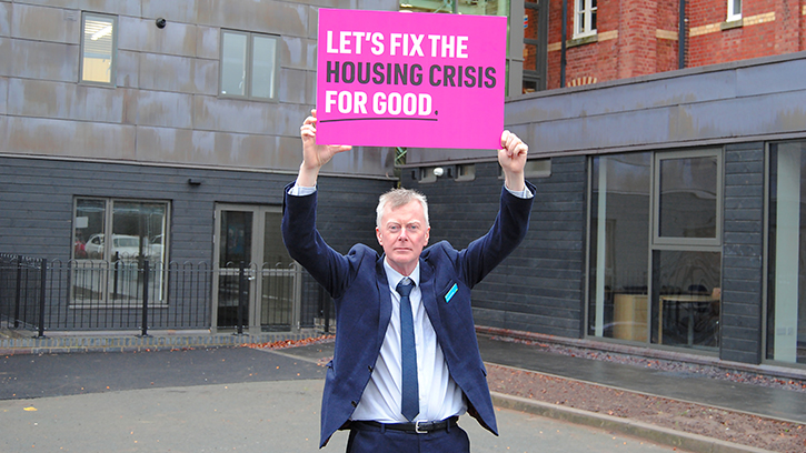 Richard Woolley, Chief Executive, joins the National Housing Federation's call for government to work with housing associations to #FixTheHousingCrisis