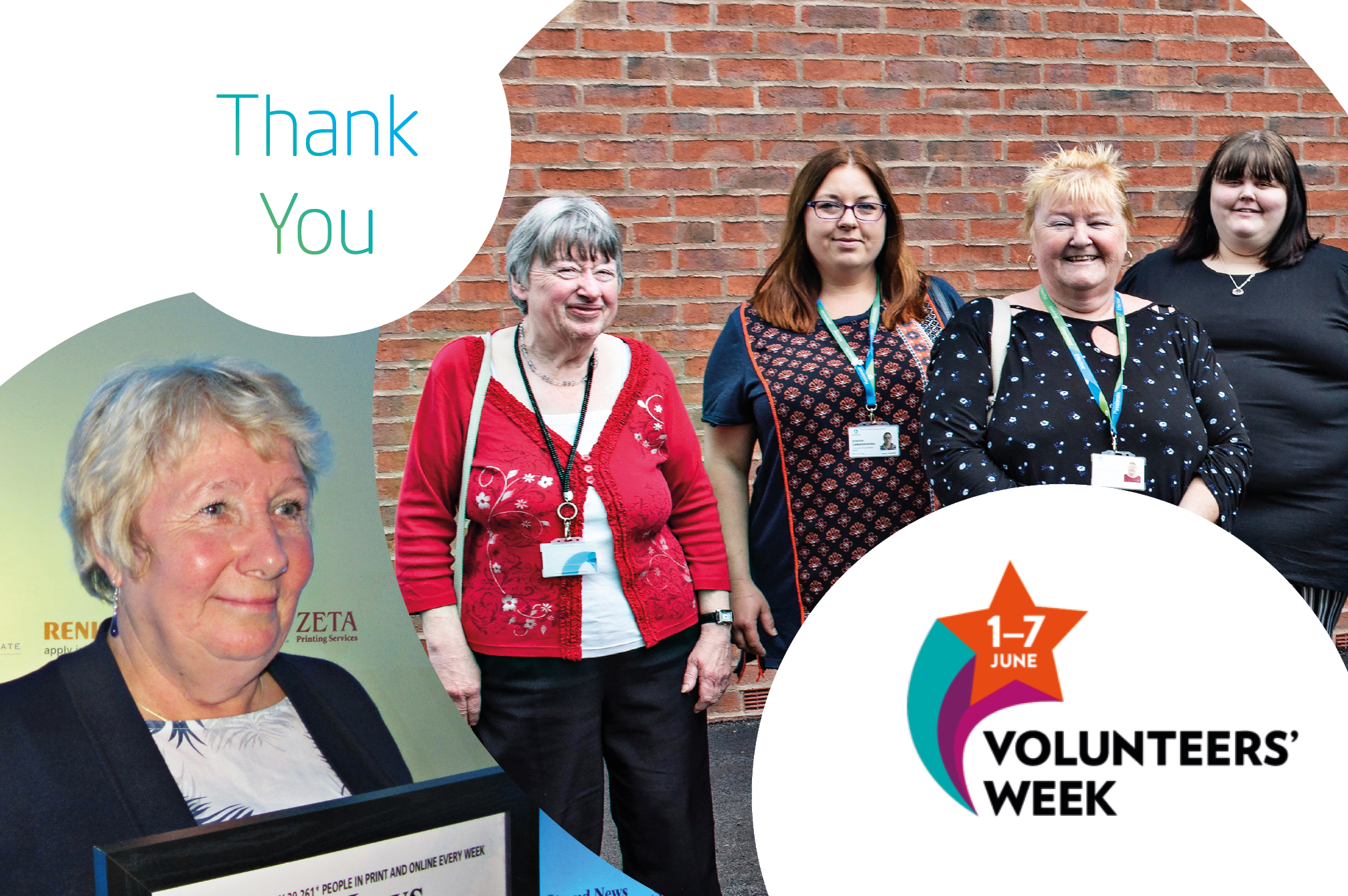 An image showing some of our volunteers