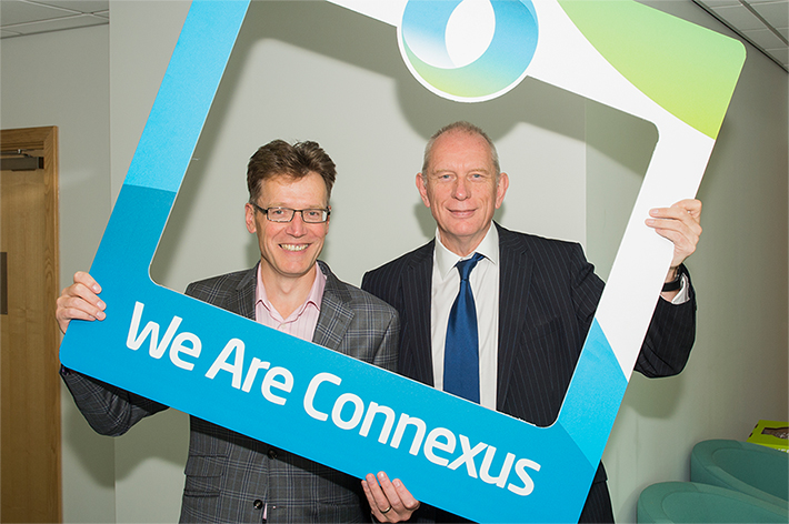 Peter Brown Chief Executive and Jake Berriman Deputy Chief Executive