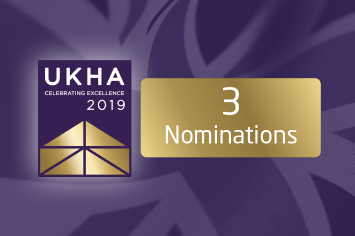 3 Nomminations for Connexus at the UK Housing Awards 2019