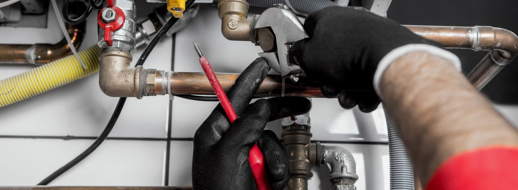 Repairing plumbing