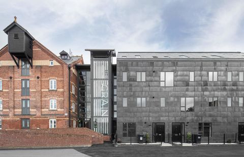 Marstons Hub and Grain Loft, Ludlow - rear view