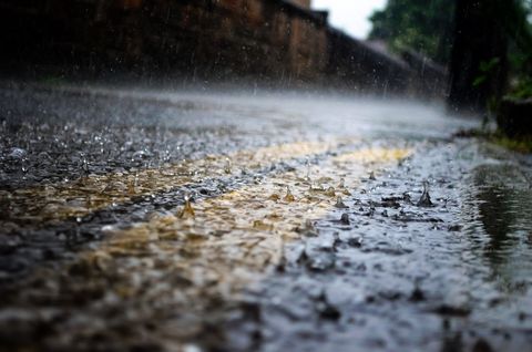 Water on road