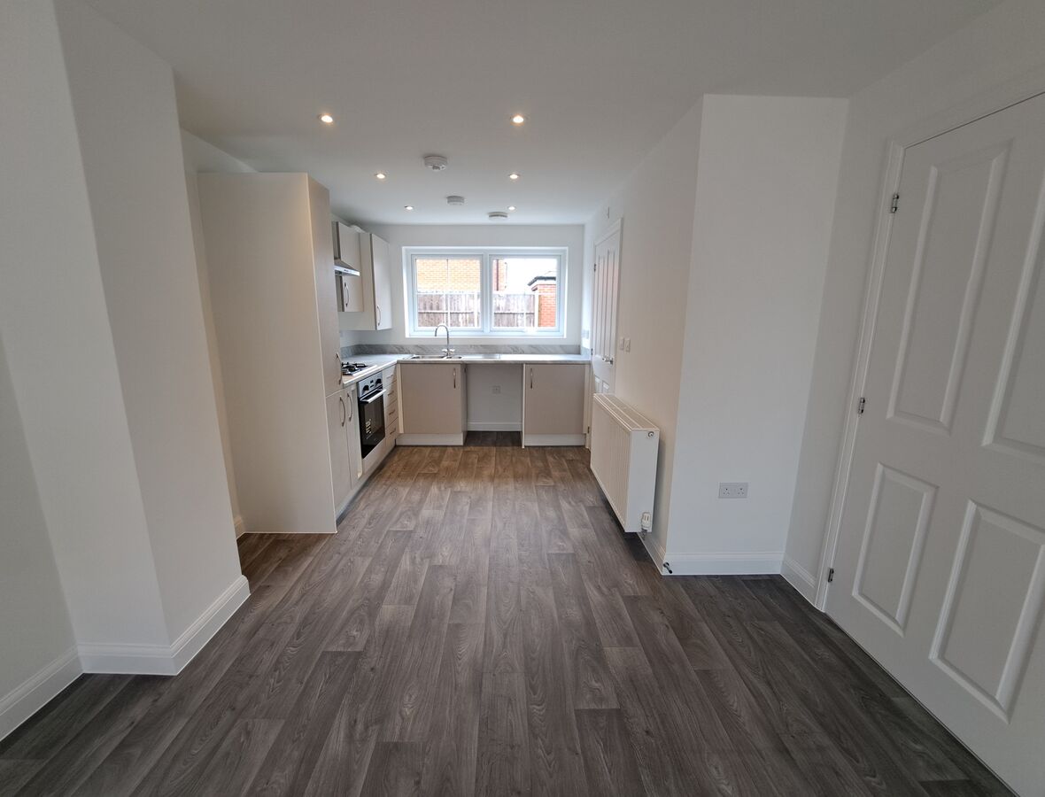 Modern Kitchen overlooking your private rear garden