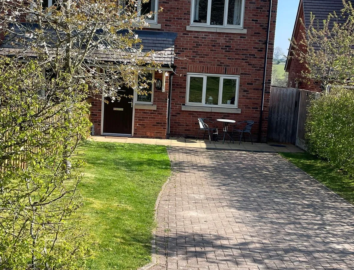 Front Elevation and parking