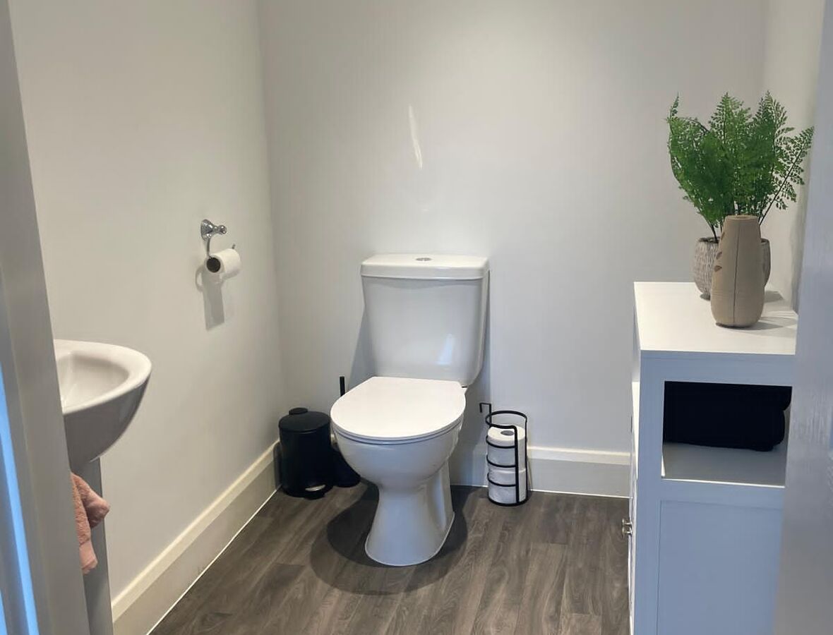 Downstairs wc