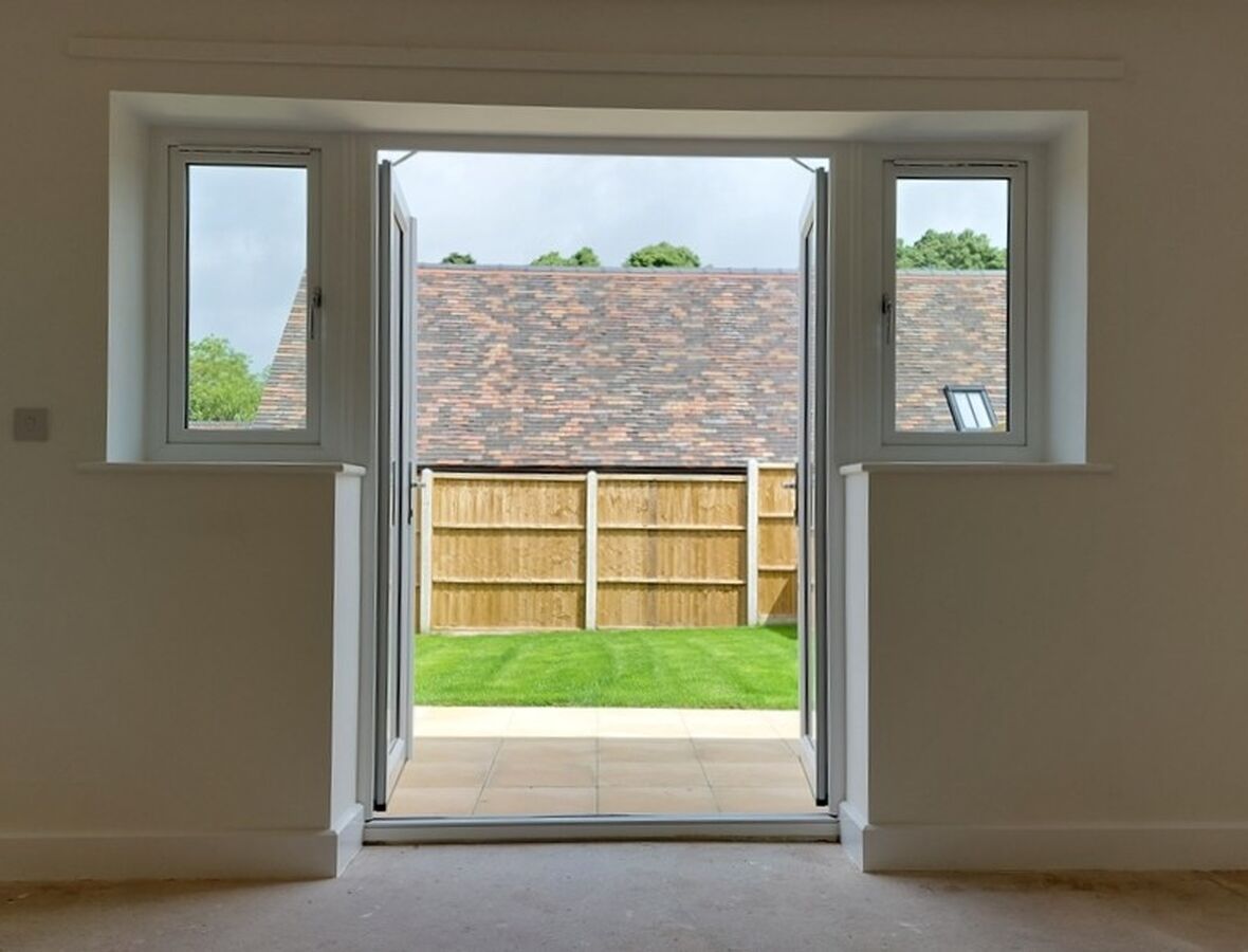Patio View & Garden