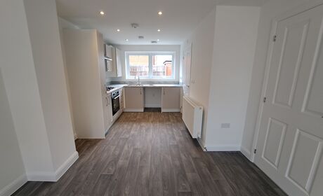 Modern Kitchen overlooking your private rear garden