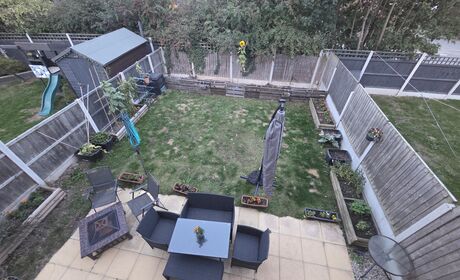 Rear garden