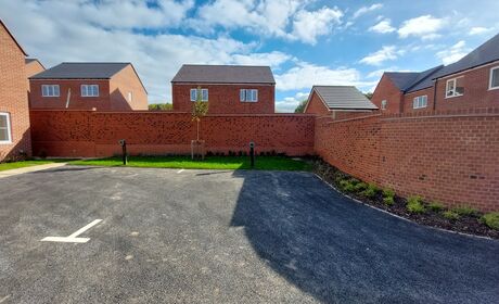 Parking for Plot 87