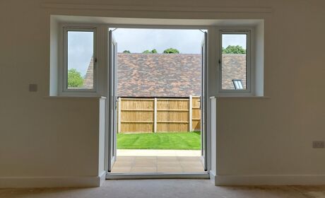 Patio View & Garden