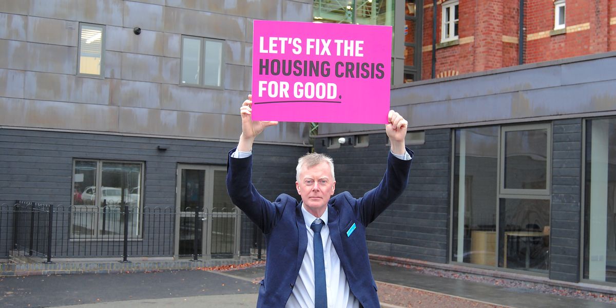 Richard Woolley, Chief Executive, supports the campaign to #FixTheHousingCrisis