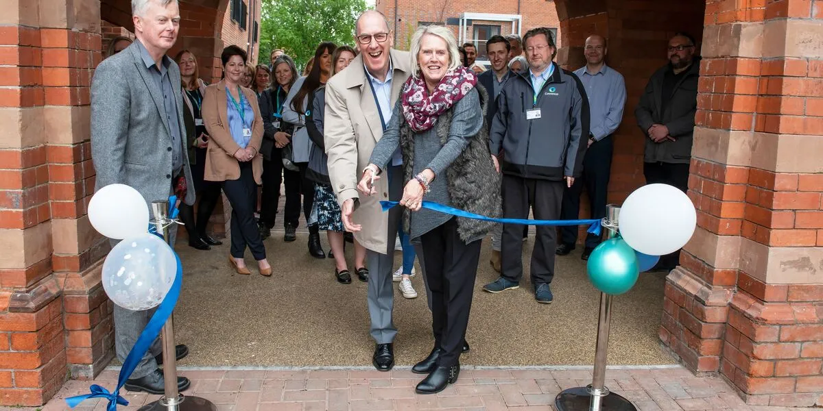 Connexus colleagues at the opening of Bath street in Hereford 