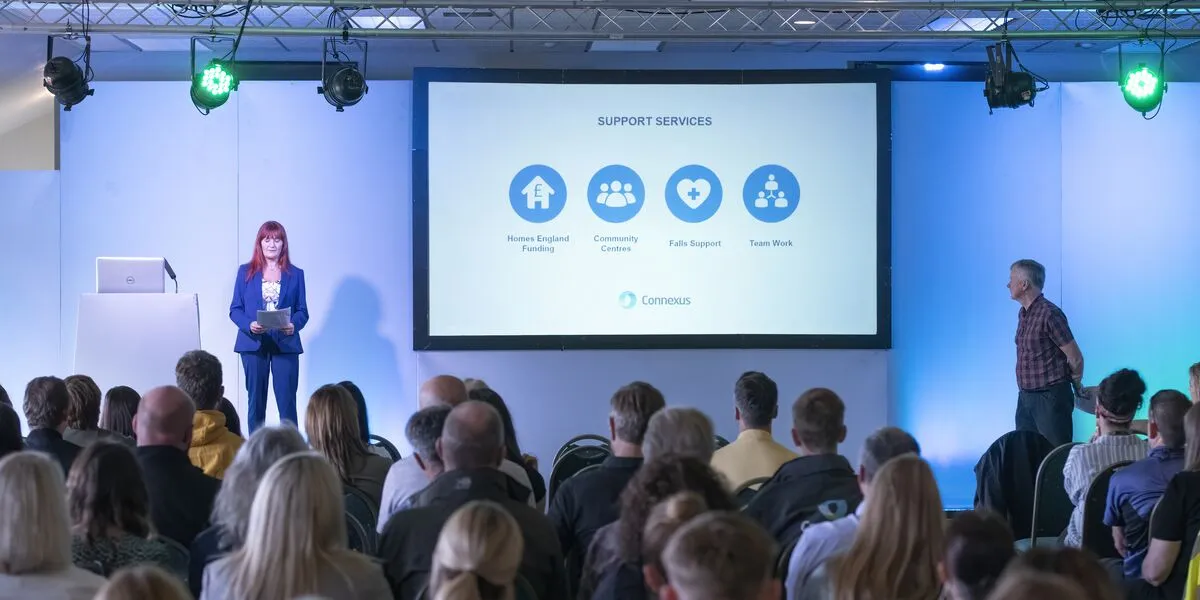 Jo Tracey - Director of People at a colleague conference 
