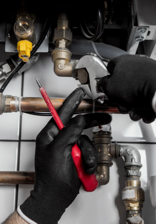 Repairing plumbing