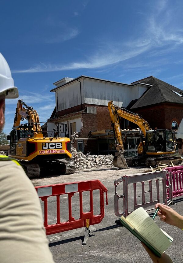 Work begins at Edinburgh house