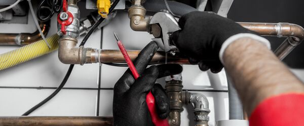 Repairing plumbing