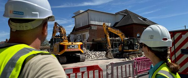 Work begins at Edinburgh house