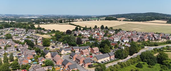 Drone shot, chapel road