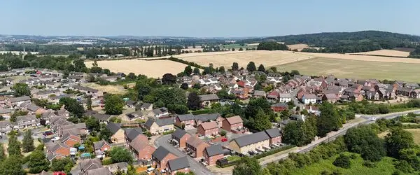 Drone shot, chapel road