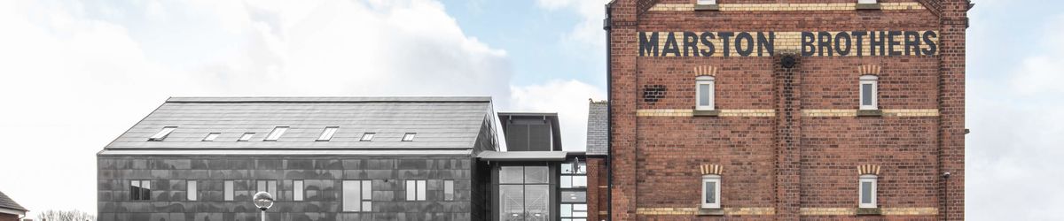 Marstons Hub and Grain Loft extension, in Ludlow, Shropshire.