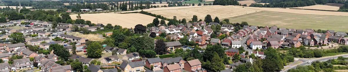 Drone shot, chapel road