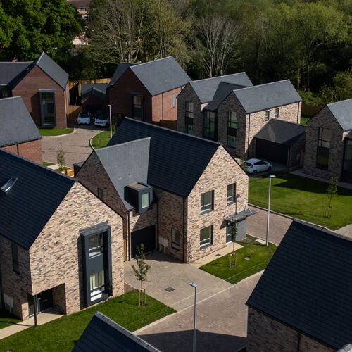 Drone shot of Radbrook