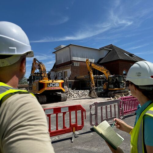 Work begins at Edinburgh house